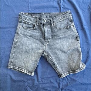 Levi's Men's Gray Denim Jean Shorts